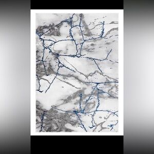 Blue & Gray Area Rug